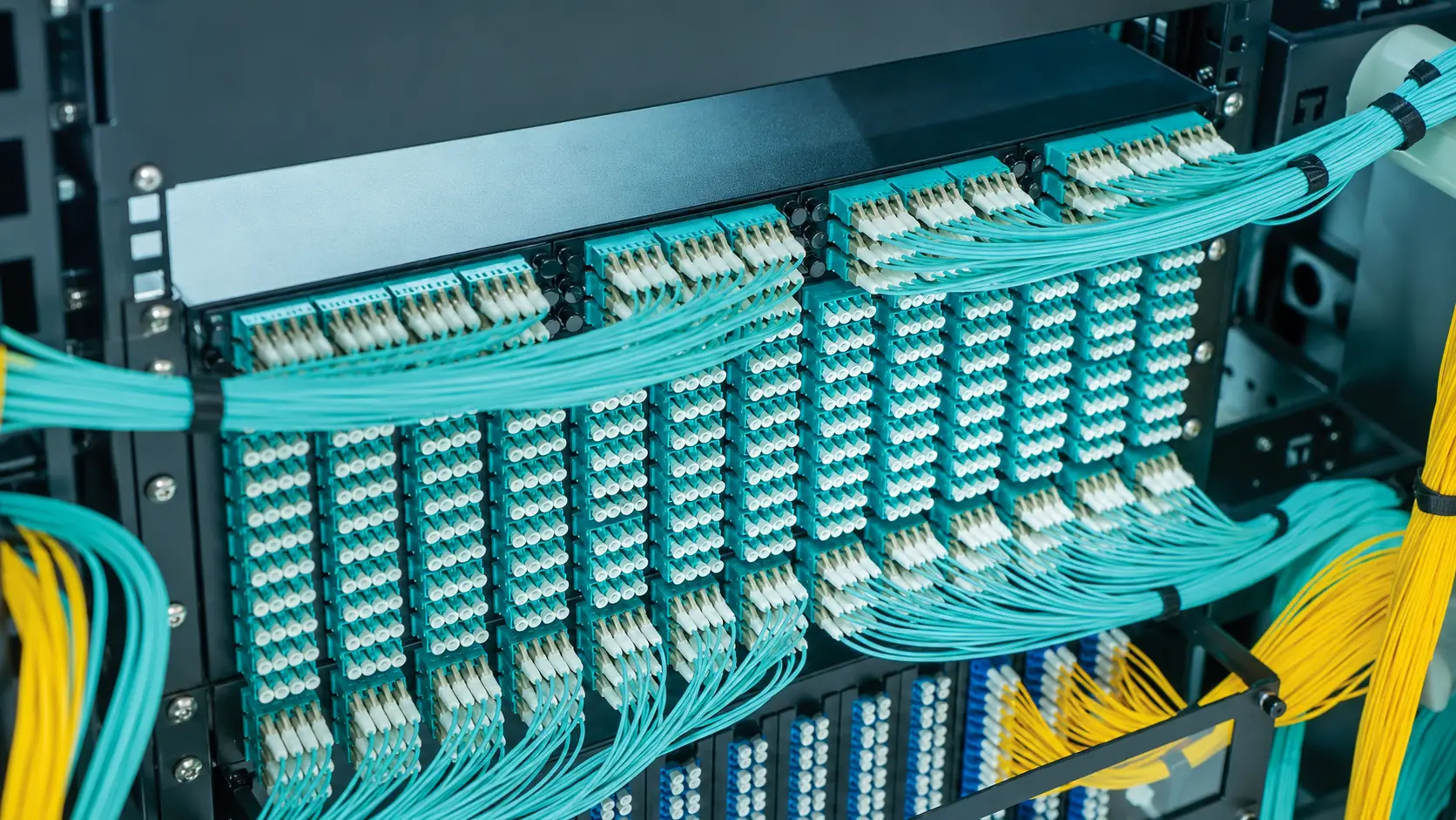 fiber optic rack