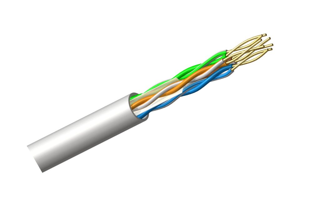 Hermesys LadonX Category Cable Cat 6 U/UTP 24AWG PVC